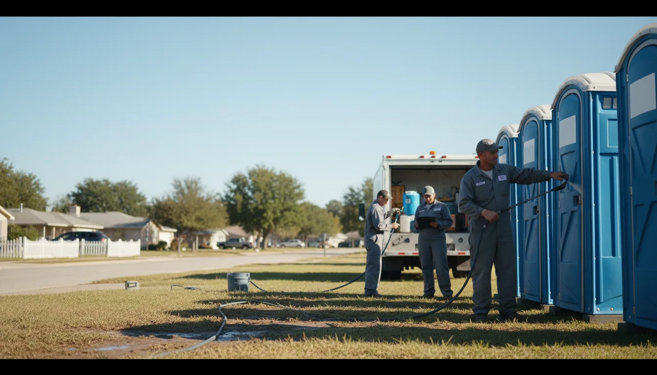 Long-Term Portable Toilet Rental in Buffalo Prairie, IL near me